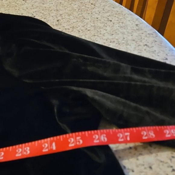 Boutique Black Velour Jacket with Zipper Long Sleeves Womens Size 3X - Picture 6 of 8
